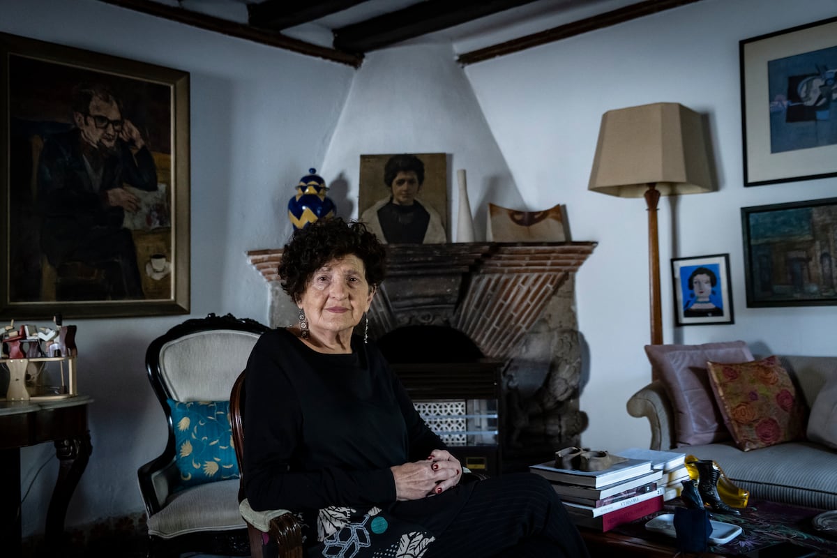 En la biblioteca de Margo Glantz: «Los jóvenes con ganas de leer nos van a salvar»