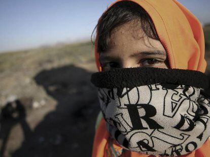 Protesta contra el bloqueo de Jabaliya, en el norte de la franja de Gaza, el 16 de junio.