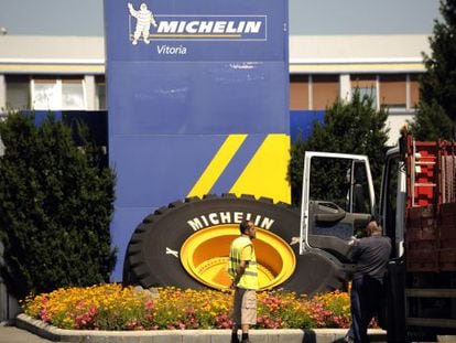 La planta de Michelin en Vitoria emplea a unos 3.500 trabajadores.