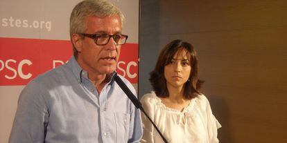 Josep Fèlix Ballesteros y Iolanda Pineda.