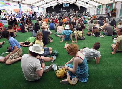 Ambiente en el Sónar diurno.