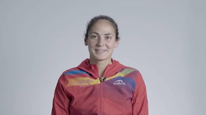La triatleta Sara Pérez.