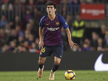 Aleñá, durante un partido de Liga.