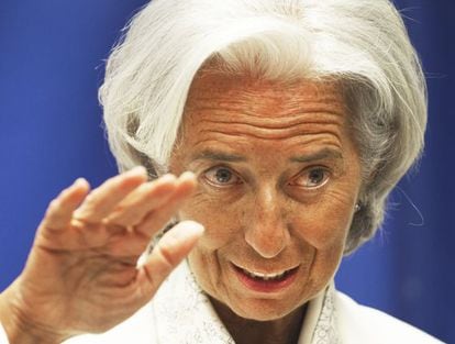 Christine Lagarde, directora gerente del FMI