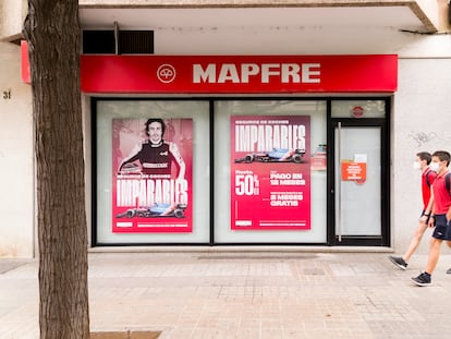 Una sucursal de Mapfre.