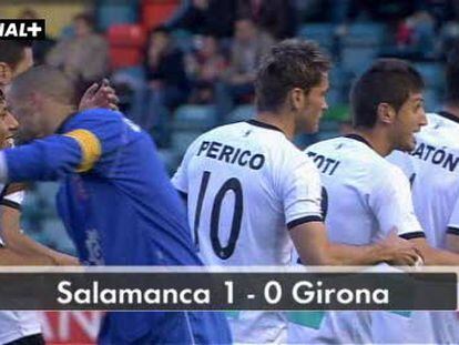 Liga Adelante. Jornada 35. Salamanca 1-0 Girona