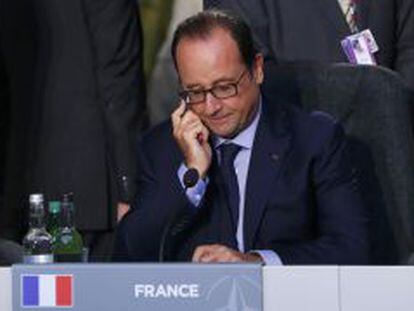 Fran&ccedil;ois Hollande, presidente de Francia. 