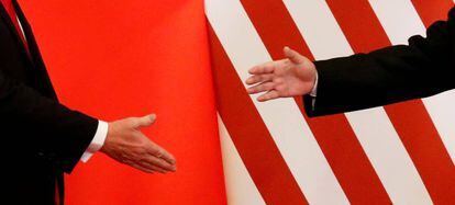 Reunión del president de EE UU, Donald Trump, y el de China, Xi Jinping, en noviembre.