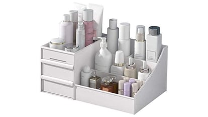 Organizador de maquillaje, organizador de cosméticos/caja para