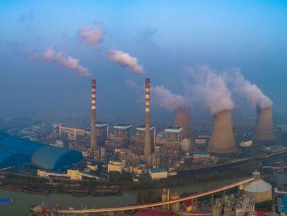 Planta de carbón de Huaneng, en la provincia china de Jiangsu.