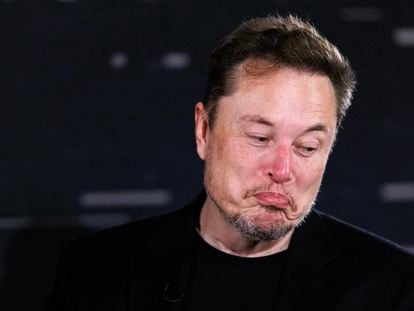 Elon Musk, durante un evento de este mes en Inglaterra.