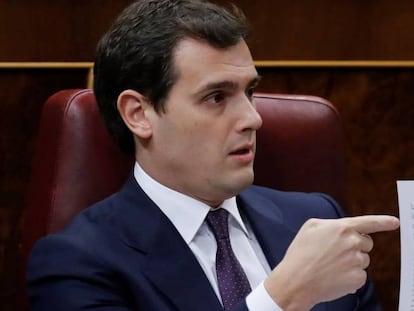 El líder de Ciudadanos, Albert Rivera.