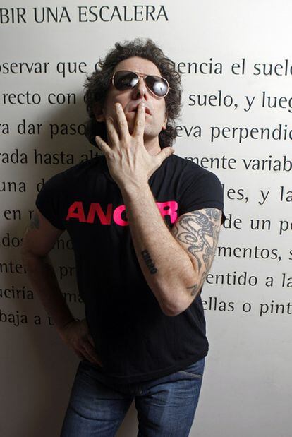 El músico argentino Andrés Calamaro.