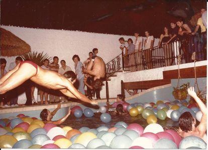 En Barraca se podía disfrutar de su piscina, asistir a una obra de teatro o incluso a sesiones de cabaret.
