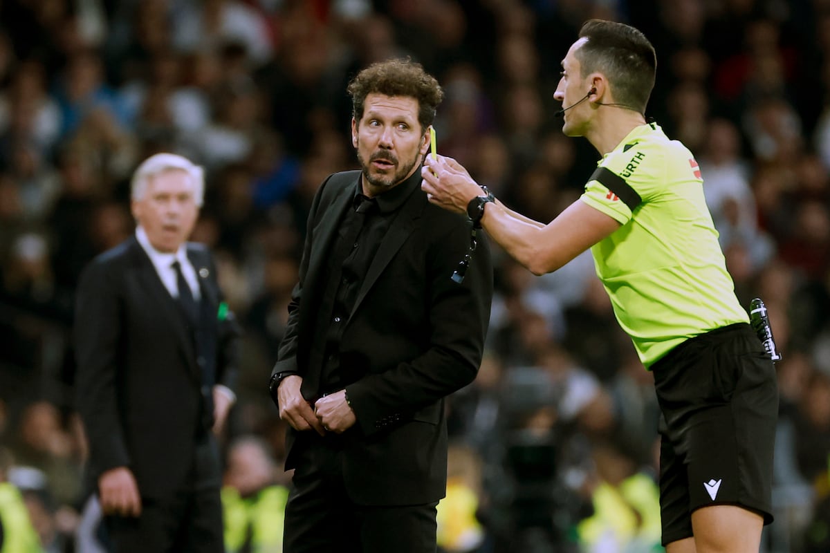 Simeone hizo una alineación ante el Madrid pensando en la Copa | Fútbol | Deportes