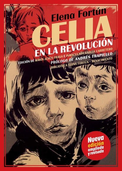 Portada de 'Celia en la revolución' en la editorial Renacimiento.
