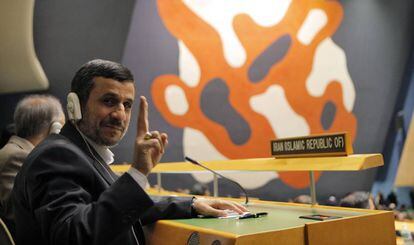 El presidente iraní, Mahmud Ahmadineyad.