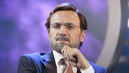 José Mota, caracterizado como Mariano Rajoy. Algunos gags de 'La hora de José Mota' han sido eliminados en sus reposiciones.
