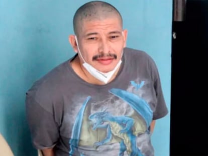 Elmer Canales Rivera, alias 'El Crook de Hollywood', líder de la Mara Salvatrucha (MS-13).