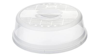 transparente sin BPA resistente al calor UNCOTARILY Cubierta para microondas con asa y ventilación de vapor 