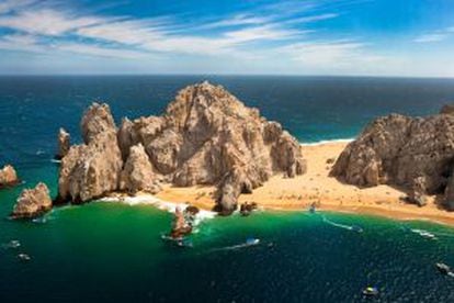 Playa del Amor, en el Cabo San Lucas (México).