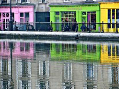 El Canal Saint Martín, en París.