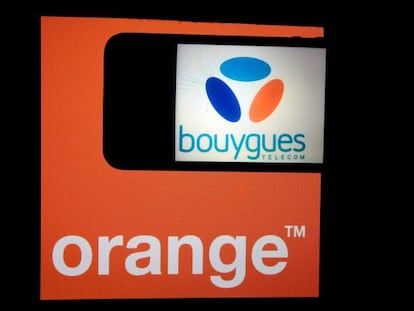 Logotipos de Orange y Bouygues Telecom.