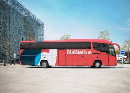 Autobús de BlaBlaCar.