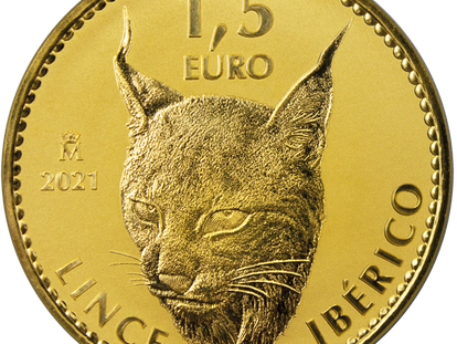 Moneda de oro comercializada por la FNMT