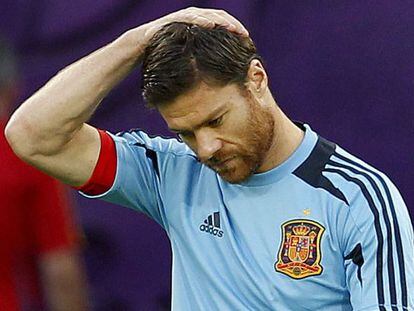 Xabi Alonso, en la pasada Eurocopa.