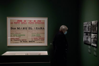 Varias de las piezas que se exhiben en la muestra de la Biblioteca Nacional.