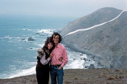 Christo y Jeanne-Claude, en California, en 1976.