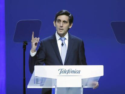 José María Álvarez-Pallete, presidente de Telefónica.