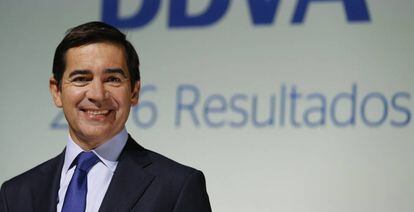 El consejero delegado de BBVA, Carlos Torres