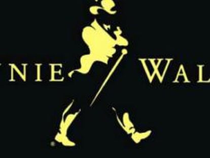 Logotipo de Johnnie Walker, famosa marca de whisky escocés