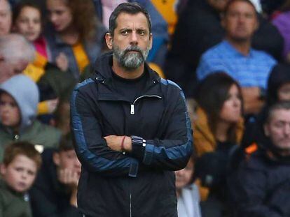 Quique Sanchez Flores, esta temporada entrenando al Watford.