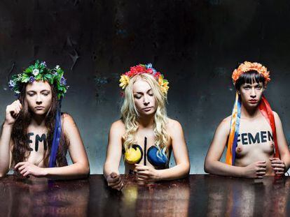 El colectivo Femen, creado en Ucrania en 2008, ha encontrado en Francia una de sus m&aacute;s s&oacute;lidas bases.