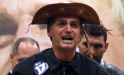 El candidato ultraderechista, Jair Bolsonaro.