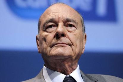 El expresidente francés, Jacques Chirac, en noviembre de 2010.