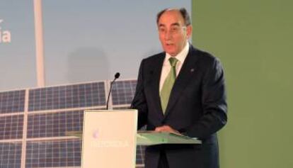 El presidente de Iberdrola, Ignacio Sánchez Galán.