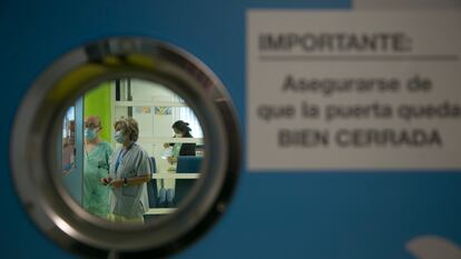 Unidad de psiquiatría para adolescentes del Hospital Gregorio Marañón, en Madrid.