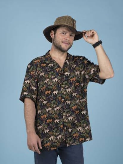 El aventurero y escritor Nacho Dean.