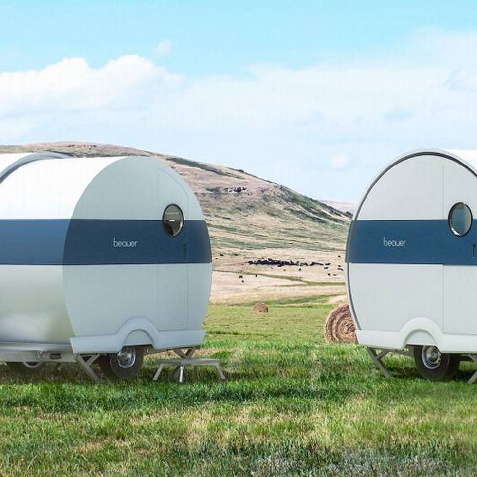 BeauEr 2X la caravana extensible con dos habitaciones en el