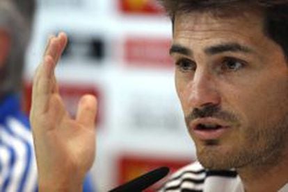 El portero Iker Casillas. 