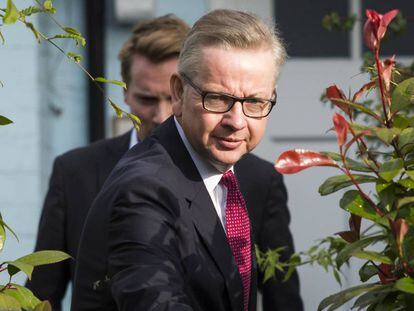 El ministro de justicia brit&aacute;nico, Michael Gove. 