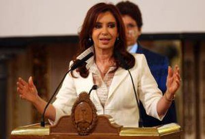 La presidenta argentina, Cristina Fernández. EFE/Archivo