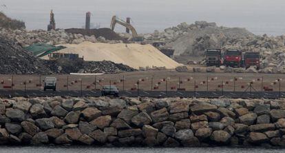 Arena de duna de Valdevaqueros, en Gibraltar.