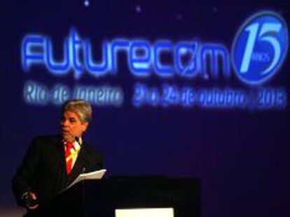 El presidente de Telef&oacute;nica Brasil, Antonio Carlos Valente.