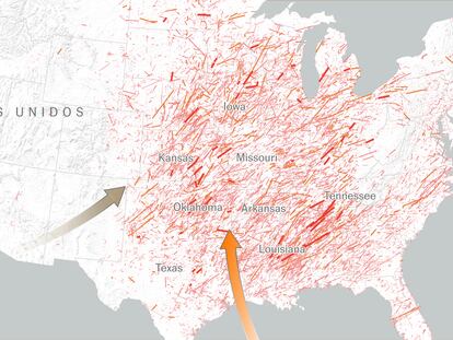 Cómo son y cómo se producen los tornados que han devastado el centro de EE UU 