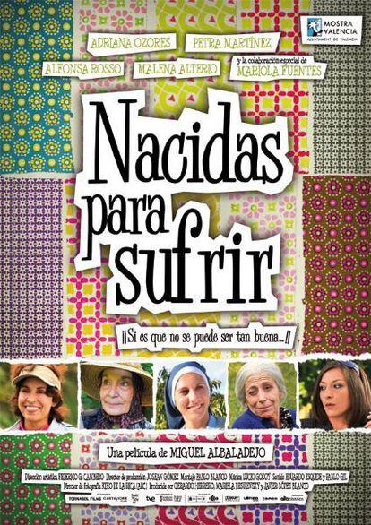 Cartel de Nacidas para sufrir